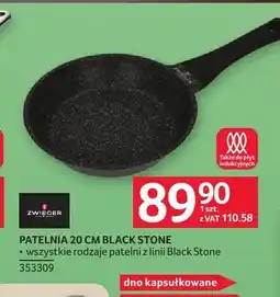 Selgros Patelnia 20 cm Zwieger Black Stone oferta