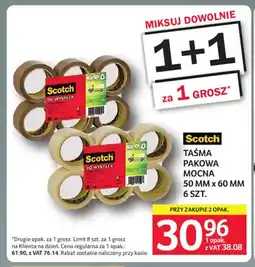 Selgros Taśma pakowa mocna Scotch 6-pak oferta