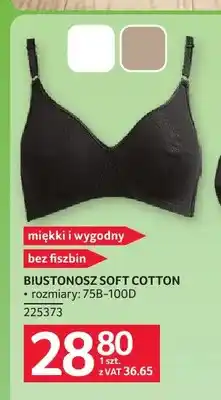 Selgros Biustonosz Soft Cotton oferta