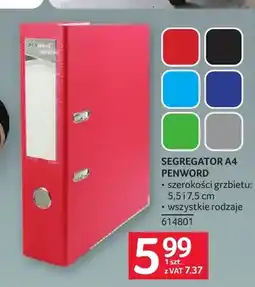 Selgros Segregator A4 Penword oferta