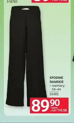 Selgros Spodnie damskie oferta