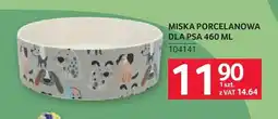 Selgros Miska porcelanowa dla psa oferta