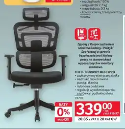Selgros Fotel biurowy Multipro oferta