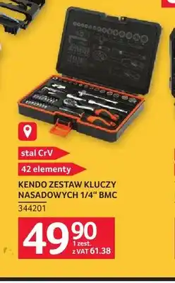 Selgros Zestaw kluczy nasadowych 1/4 Kendo oferta