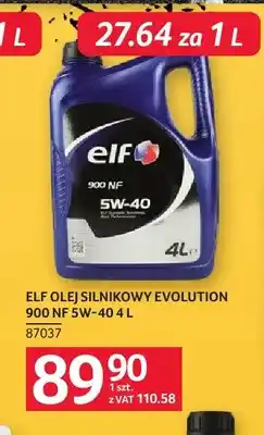 Selgros Olej silnikowy Evolution 900 Nf 5W-40 Elf oferta