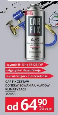 Selgros Zestaw do serwisowania układów klimatyzacji Car Fix oferta