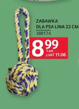 Selgros Zabawka dla psa lina 22 cm oferta