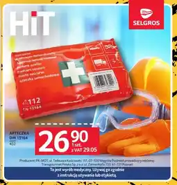 Selgros Apteczka samochodowa DIN 13164 oferta