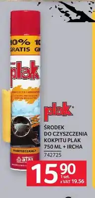 Selgros Zestaw środek do czyszczenia kokpitu Plak + ircha oferta