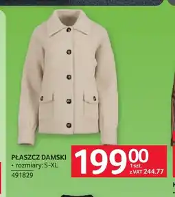 Selgros Płaszcz damski oferta