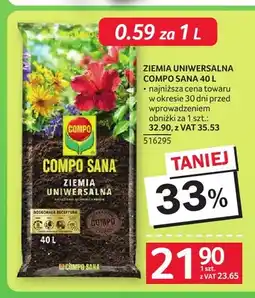 Selgros Ziemia uniwersalna Compo Sana oferta