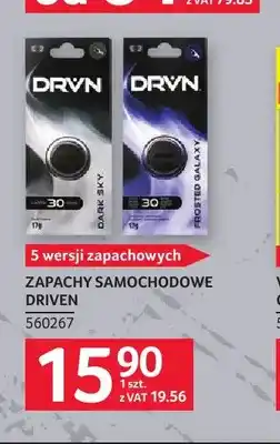 Selgros Zapach samochodowy Driven Dark Sky oferta