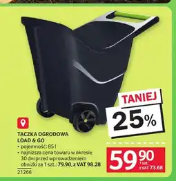 Selgros Taczka ogrodowa Load & Go oferta