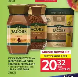 Selgros Kawa rozpuszczalna Jacobs Cronat Gold oferta