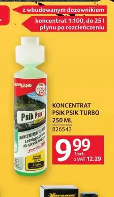 Selgros Koncentrat letniego płynu do spryskiwaczy Psik Psik Turbo Autoland oferta