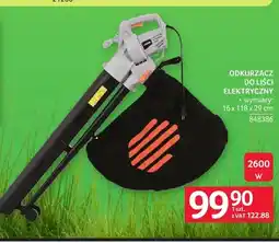 Selgros Odkurzacz do liści elektryczny oferta