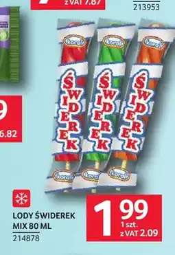 Selgros Lody Świderek mix oferta