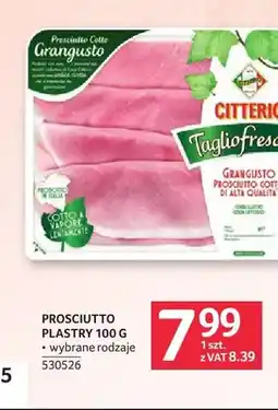 Selgros Prosciutto plastry Citterio oferta