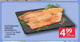Selgros Łosoś brzuszki wędzone na gorąco 3+ oferta