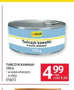 Selgros Tuńczyk kawałki w sosie własnym Topseller oferta