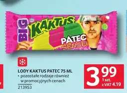 Selgros Lody Kaktus Patec Sensei oferta