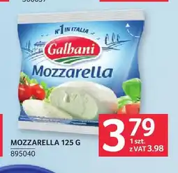Selgros Ser mozzarella Galbani oferta