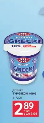 Selgros Jogurt typ grecki Mlekovita oferta