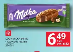 Selgros Lody Milka oferta