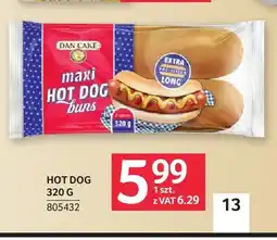 Selgros Bułki do hot dogów Maxi Dan Cake oferta