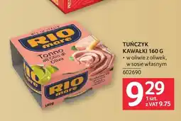 Selgros Tuńczyk kawałki w oliwie z oliwek Rio Mare oferta