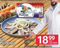 Selgros Filety z matjasa holenderskiego Family Fish oferta