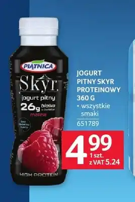 Jogurt pitny Skyr proteinowy Piątnica