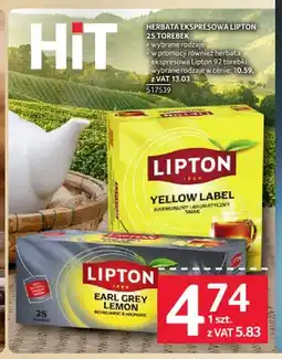 Selgros Herbata ekspresowa Lipton Yellow Label oferta