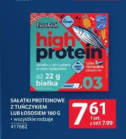 Selgros Sałatka proteinowa z tuńczykiem EvraFish oferta