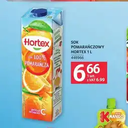 Selgros Sok pomarańczowy Hortex oferta