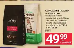 Selgros Kawa ziarnista Astra Tradycyjna Łagodna oferta