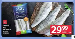 Selgros Sandacz filety ze skórą Myfood oferta