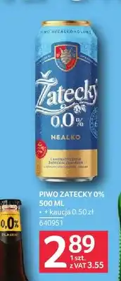 Selgros Piwo bezalkoholowe Zatecky oferta