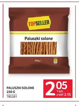 Selgros Paluszki solone Topseller oferta