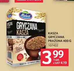 Selgros Kasza gryczana prażona Melvit oferta