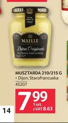 Selgros Musztarda Dijon Maille oferta