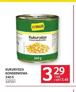 Selgros Kukurydza konserwowa Topseller oferta