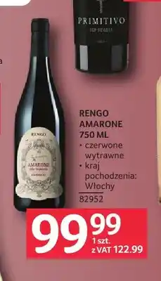 Selgros Wino czerwone Rengo Amarone oferta