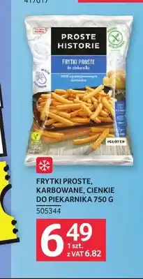 Selgros Frytki proste do piekarnika Proste Historie oferta