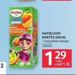 Selgros Napój Leon Hortex oferta