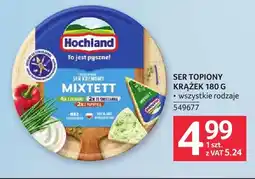 Selgros Ser topiony krążek Mixtett Hochland oferta