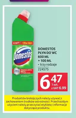 Selgros Płyn do WC Domestos oferta