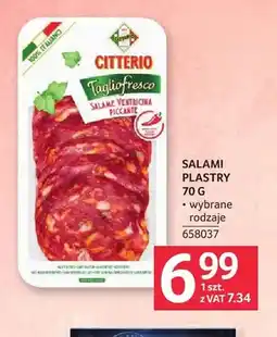 Selgros Salami plastry Citterio oferta