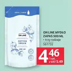 Selgros Mydło w płynie zapas On Line Cotton Dream oferta