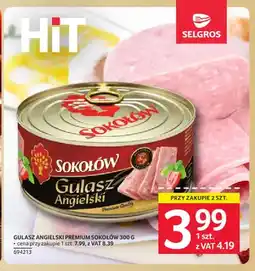 Selgros Gulasz angielski Premium Sokołów oferta